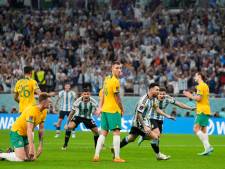 LIVE WK voetbal | Argentinië dankzij Messi met minimale voorsprong de rust in tegen Australië