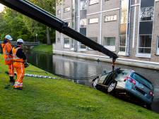 Automobilist rijdt het water in en slaat op de vlucht, mogelijk onder invloed van lachgas