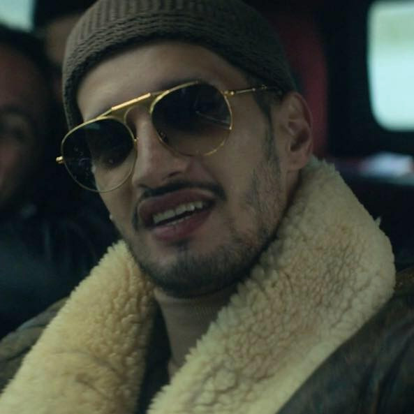 De Algerijnse rapper Abderraouf Derradji