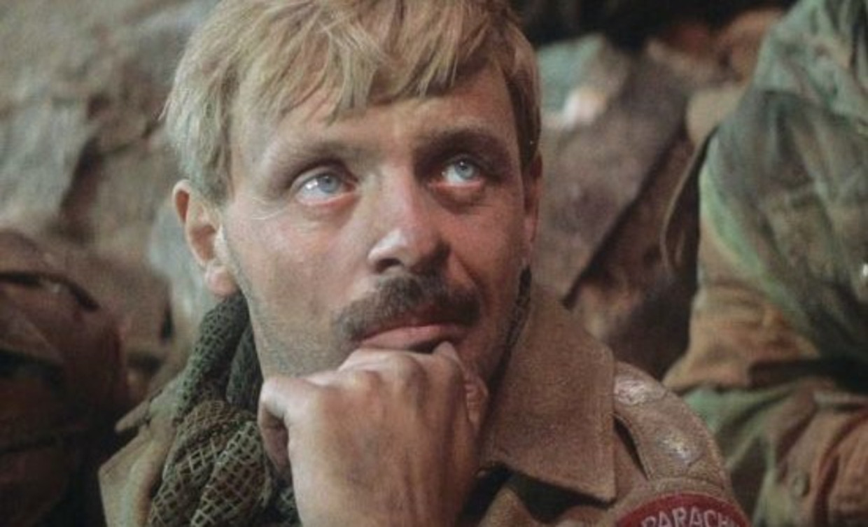 Anthony Hopkins in A Bridge Too Far (1977). Beeld 