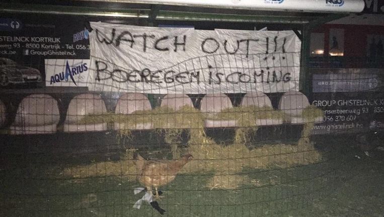 Derbykoorts Stijgt In Kortrijk Boeren Van Essevee Maken Kippenhok