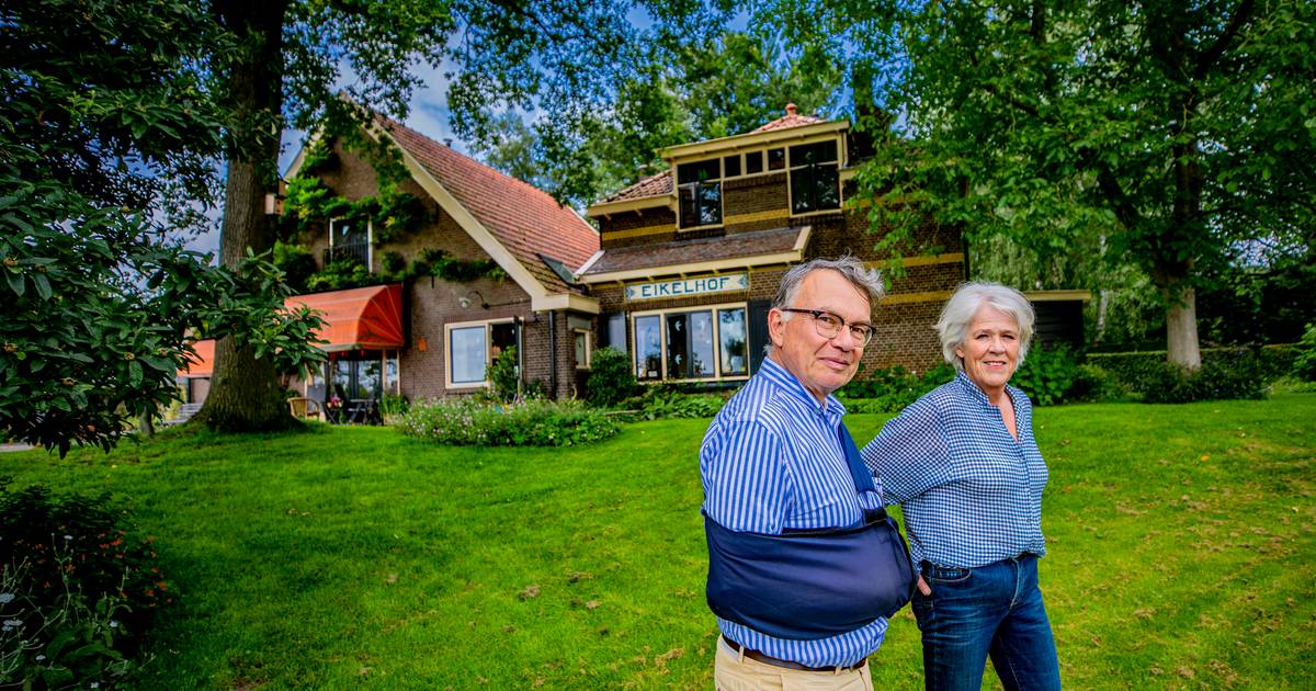 Op een klein stationnetje op de Eikelhof: ‘De natuur is net een heel grote klok’