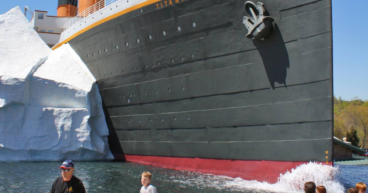 brokkelt af in Titanic-museum: drie gewonden | Buitenland | AD.nl