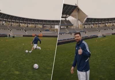 Echt of fake? Lionel Messi zaait twijfel met waanzinnige traptechniek