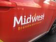 De brandweer van de zone Midwest zorgde voor het opruimen van de olie