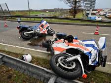 Motorrijders marechaussee maken een schuiver bij Hazeldonk
