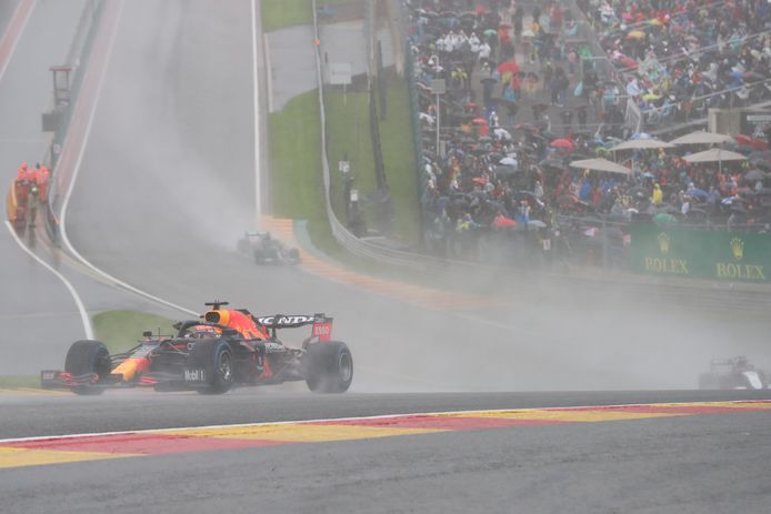 De GP van België in 2021 werd een waterfestijn.