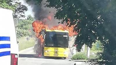 Un bus en feu a été évacué à Louvain-la-Neuve