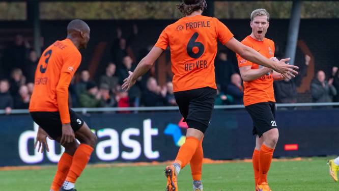 d’Olde Veste’54 boekt belangrijke zege, Berkum slikt late domper en HHC Hardenberg maakt indruk in Volendam