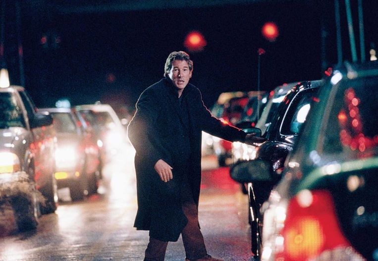 Richard Gere in The Mothman Prophecies, van Mark Pellington. Beeld Sony Pictures Entertainment