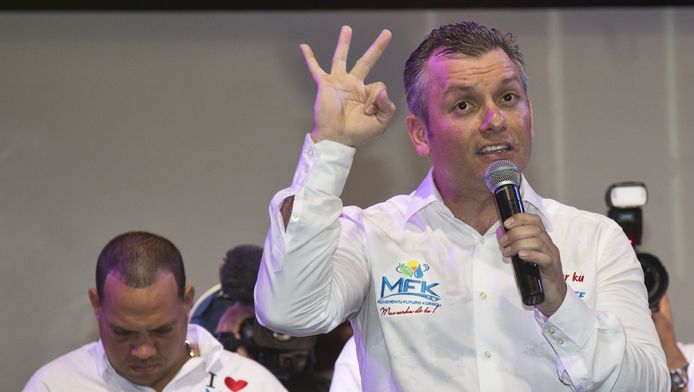 Oud-premier van Curaçao Gerrit Schotte.
