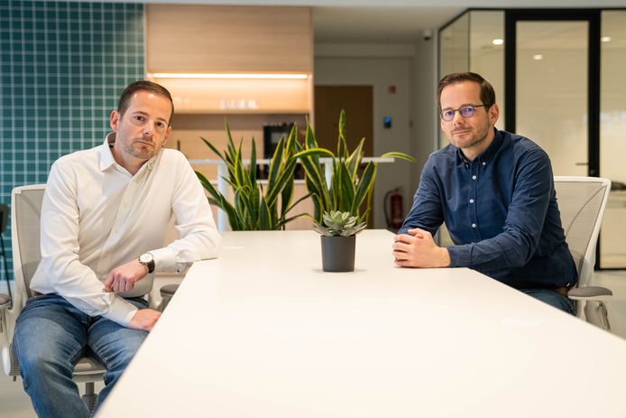 Lars (links) en Peter (rechts) in West M