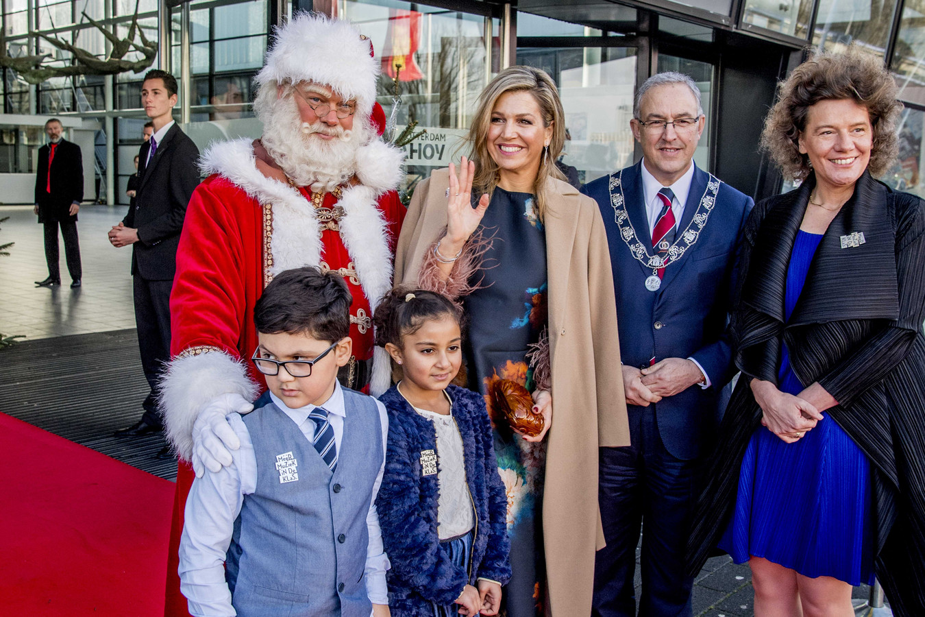 Koningin Máxima bij Kerst Muziekgala 2017 Foto AD.nl