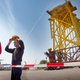 Er zweeft volgend jaar een enorme, gele stekkerdoos boven de Noordzee, formaat Eiffeltoren