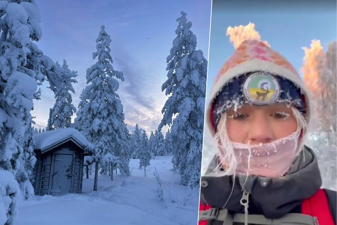 Lien Strubbe woont in Zweeds Lapland.