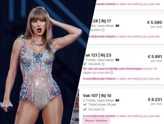 Gekkenhuis rond doorverkoop Taylor Swift in Amsterdam: bedragen tot 6.000 euro