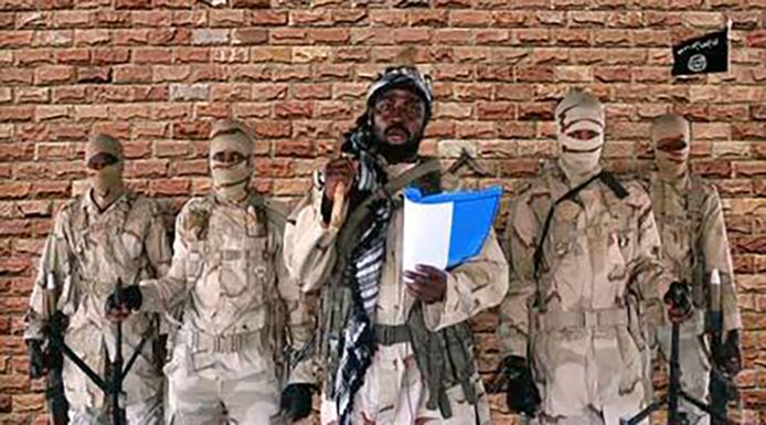Leden van terreurorganisatie Boko Haram.