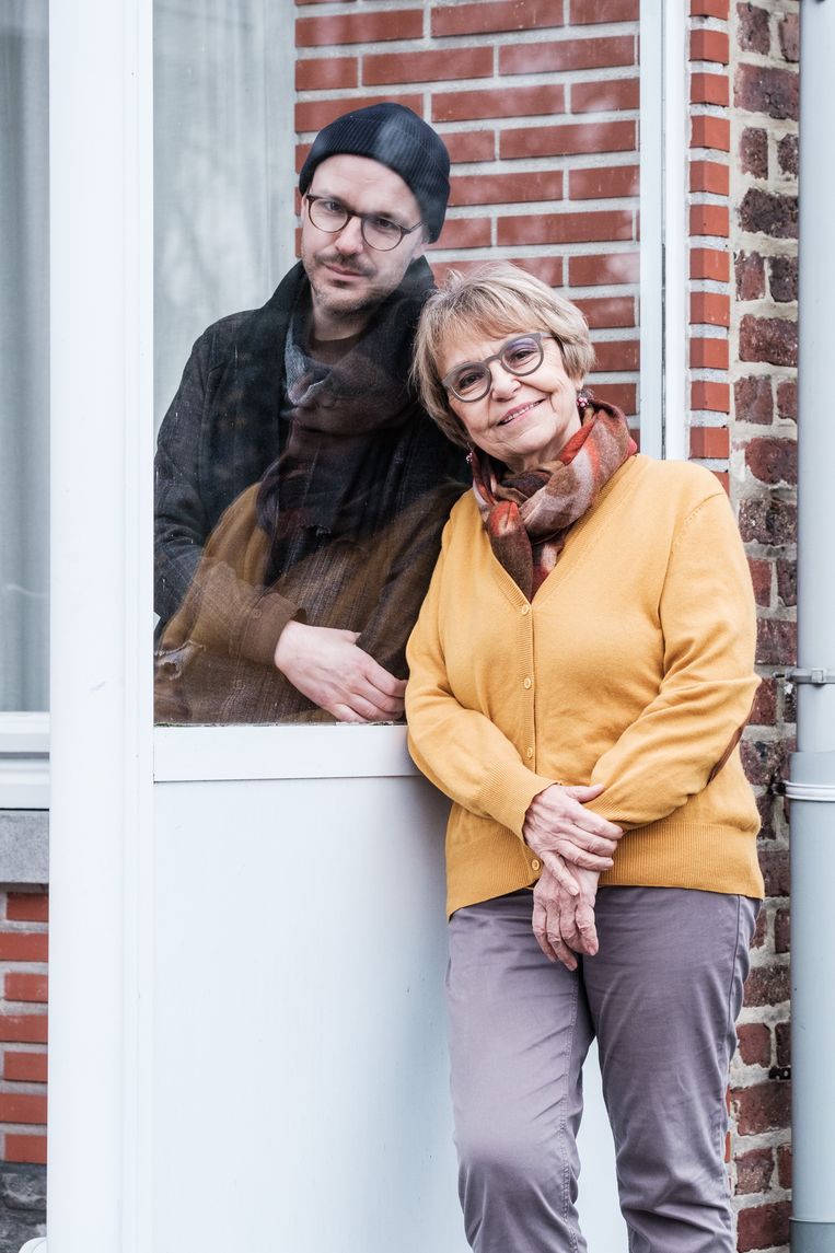 Brigitte: ‘Op z’n achtste componeerde hij al zelf een stuk. ‘Voor mama’, stond erop.’ Beeld Bob Van Mol