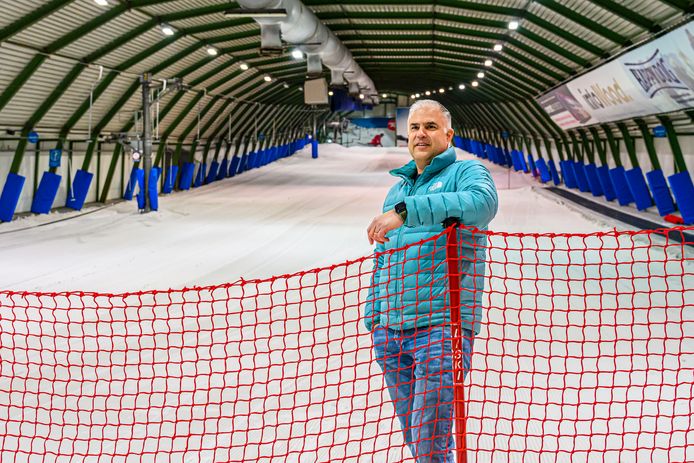 Dennis Dijkman werkt wereldwijd aan sneeuwprojecten, maar hij is ooit begonnen bij Skidôme.