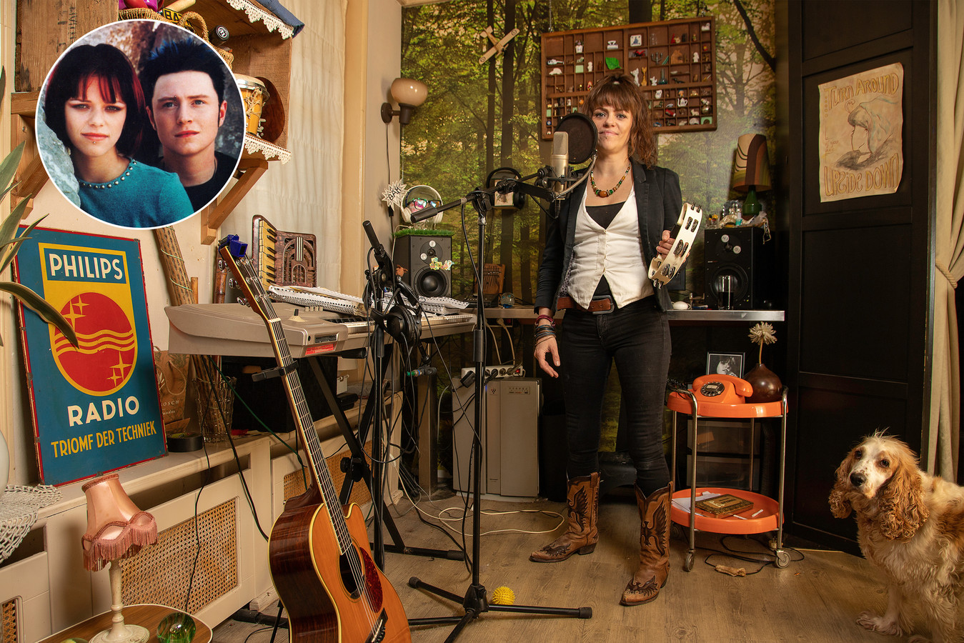 Twarres maakte de Friesche taal bekend in België Foto AD.nl