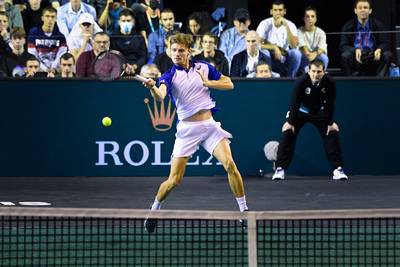 Fin de saison pour David Goffin, éliminé au premier tour des qualifications à Paris-Bercy