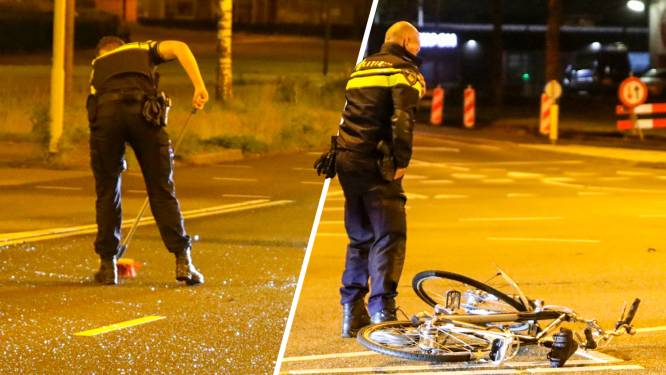 Fietser gewond na nachtelijke aanrijding met auto in Apeldoorn