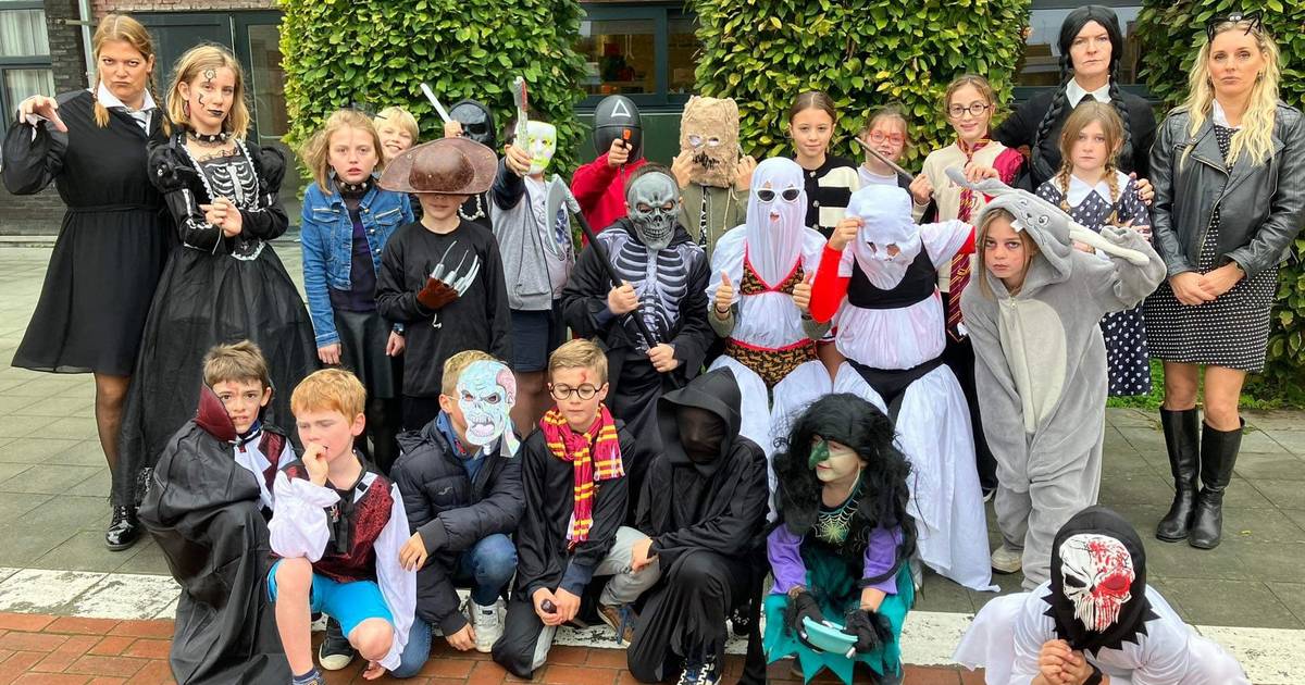 Halloween in Gemeenteschool 't Slijpertje Middelkerke hln.be