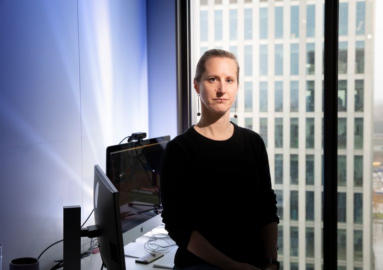Felienne Hermans heeft het gevoel dat ze in een dystopische sciencefictionfilm is terechtgekomen.  Beeld Judith Jockel