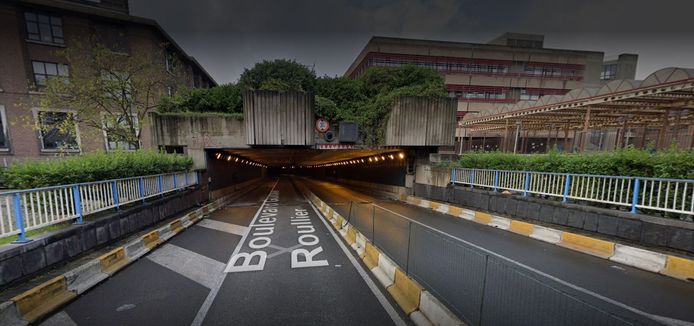 Le tunnel Roullier à Charleroi