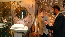 Een badkamer als uit Alice in Wonderland