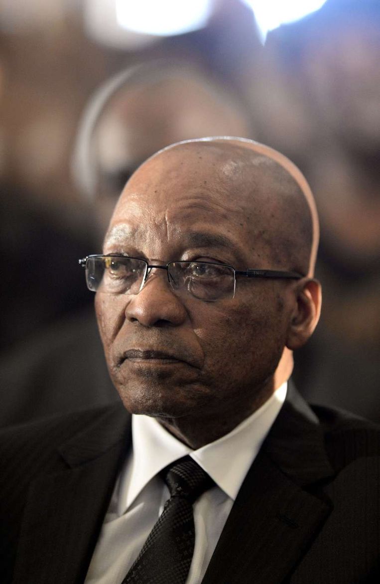 De Zuid-Afrikaanse president Jacob Zuma. Beeld afp