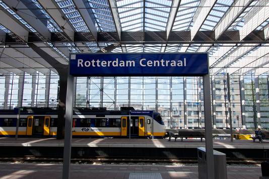 Station Rotterdam Centraal.