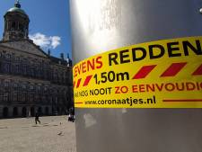 Burgerinspectie de ‘Coronaatjes’ wil mensen herinneren aan de 1,5-meterregel