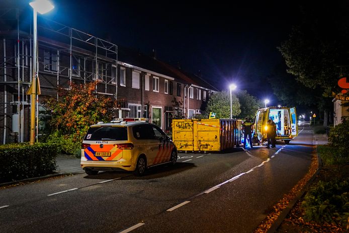 De vrouw raakte ernstig gewond bij de botsing.