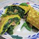 De Volkskeuken: omeletrol met spinazie en zalm