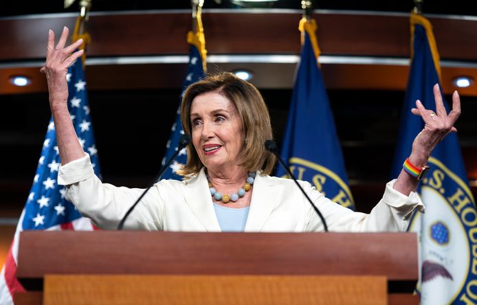 Speaker of the House Nancy Pelosi is tegen impeachment.