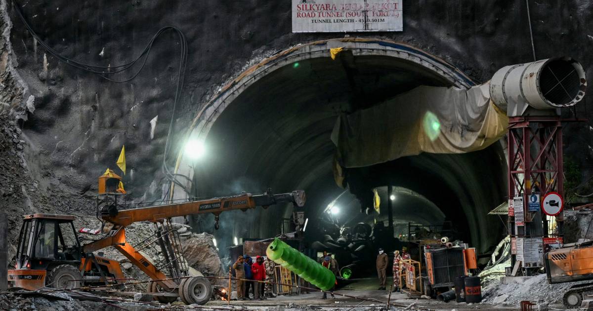 14 metri di libertà: imminente il salvataggio di 41 lavoratori bloccati in un tunnel in India |  mondo