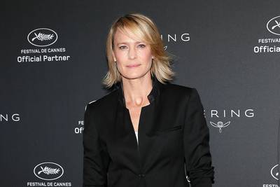 Robin Wright geeft in het geheim haar jawoord