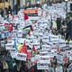 Betoging tegen BBC wegens weigering oproep voor slachtoffers Gaza