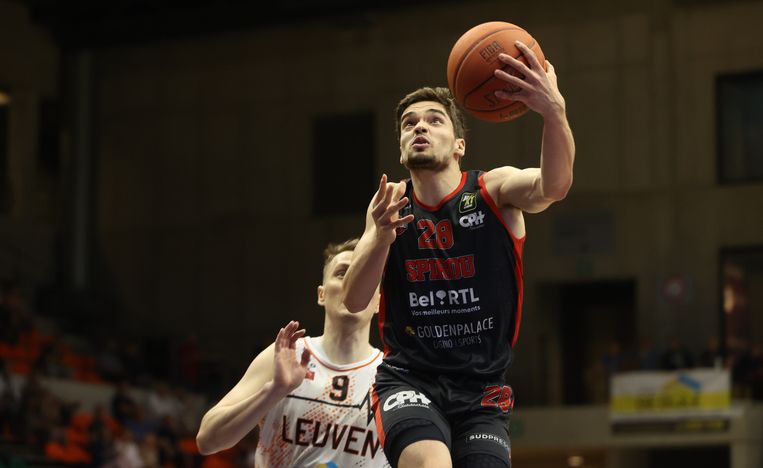 Rafael Lisboa van Spirou Charleroi Beeld BELGA