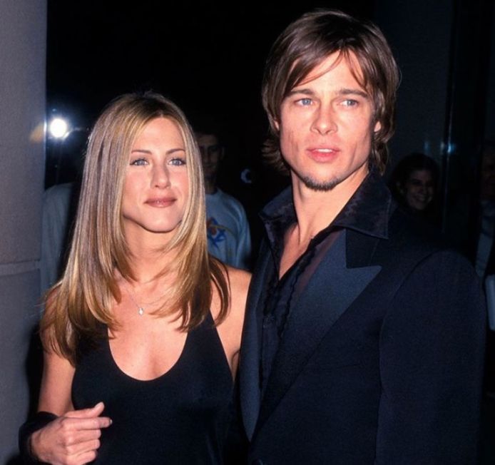 Jennifer Aniston was de eerste vrouw die ook wel degelijk met Brad in het huwelijksbootje stapte.