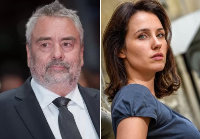 Links: Luc Besson. Rechts: Sand Van Roy.