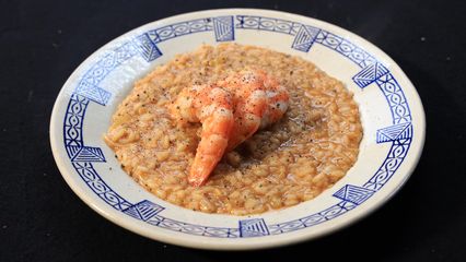 11. Risotto aux gambas
