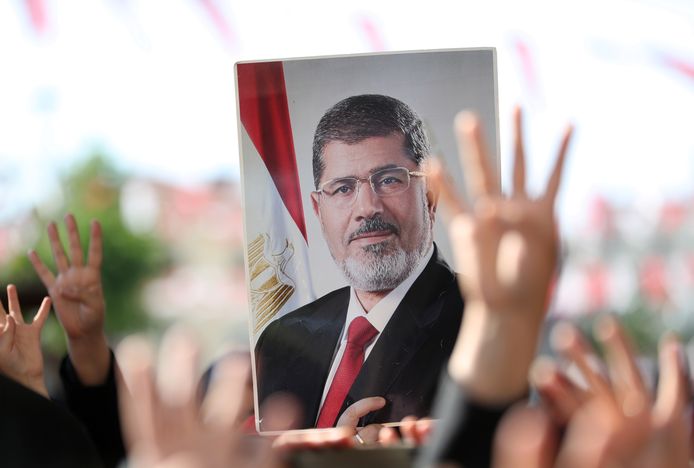 Egyptisch ex-president Mohamed Morsi.