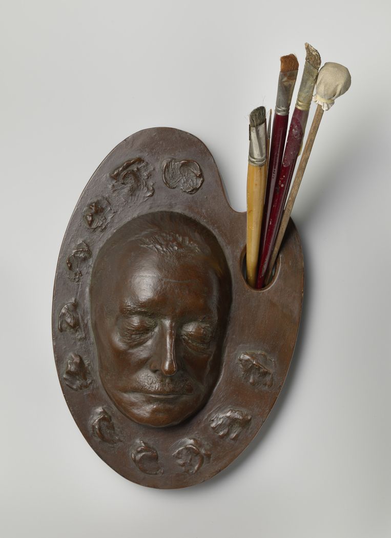 Het dodenmasker Beeld Rijksmuseum