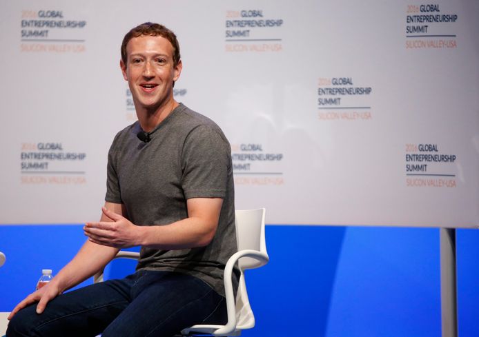 Mark Zuckerberg, oprichter en CEO van Facebook.