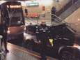 Une voiture bloquée sur les rails du prémétro bruxellois