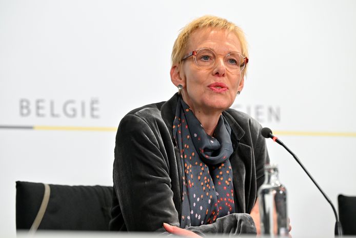 Pensions Minister Karen Laleaux (PS)