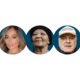 De mensen: Sarah Salah, Katherina Esau en John Cleese