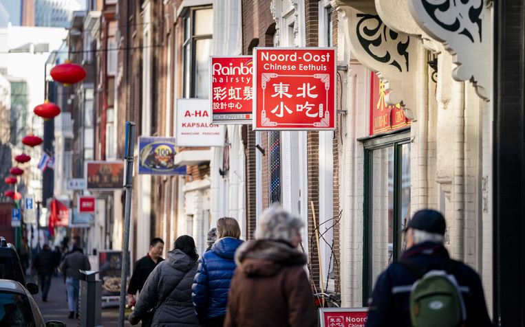 Chinatown in Den Haag.  Beeld ANP